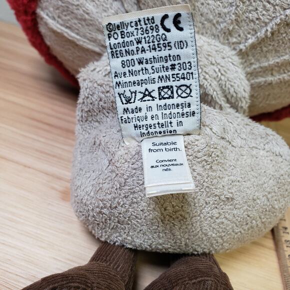 Jellycat Amuseables Mushroom Plush Red Beige Dot Toadstool Stuffy Retired Rare - Picture 4 of 7